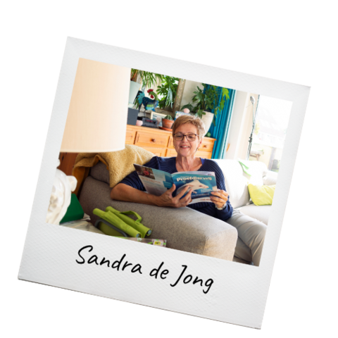Sandra de Jong - 125 Jaar - Portretreeks - Polaroid foto's