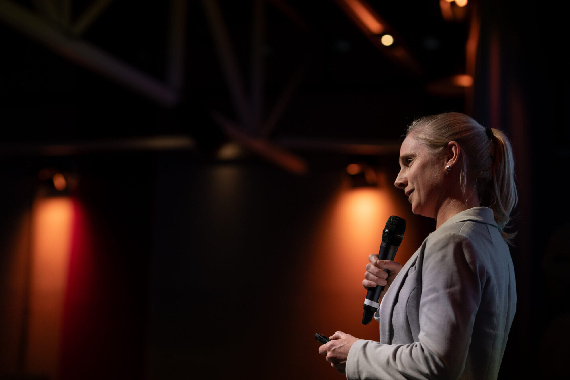 Debby Weijers spreekt op het Proefdiervrij Event