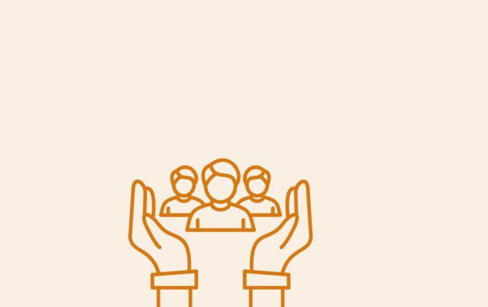 achtergrondafbeelding met een teckel en HR symbool